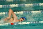 Swimming vs Bentley  Wheaton College Swimming & Diving vs Bentley College. - Photo by Keith Nordstrom : Wheaton, Swimming & Diving